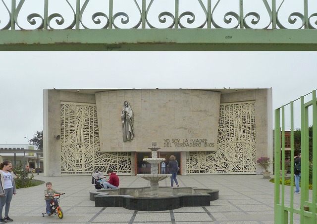 The Parroquia Santuario Nuestra Señora de Guadalupe in Balconcillo, Lima