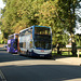 Temporary bus stops in Emmanuel Road, Cambridge for Covid-19 - 1 Sep 2020 (P1070503)