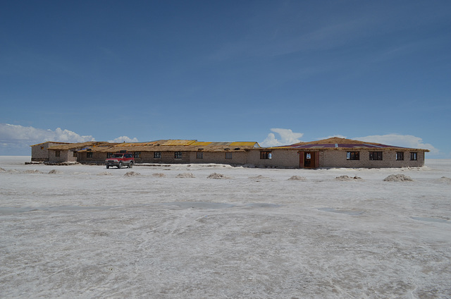 Bolivia, Salar de Uyuni, The Hotel is Made of Salt