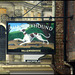 Greyhound pub sign