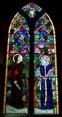 Blore Memorial Window (2008), St Leonard's Church, Ipstones, Staffordshire