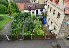 Blick von der Stadtmauer   HFF