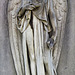 brompton cemetery, london,until the day dawn, angel on early c20 tomb