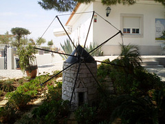 Replica of windmill.