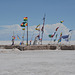 Bolivia, Salar de Uyuni, Previous Position of Salt Hotel (Melted Now)