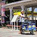 This little trolley was selling fresh mussels