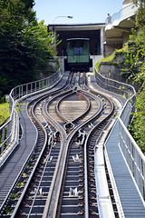 Das "Funiculaire" von Freiburg