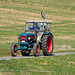 Alter Traktor am Haselberg