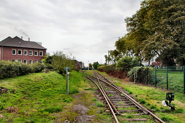 Werksbahngleis von Venator (Duisburg-Homberg) / 3.10.2022