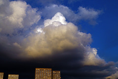 Par toutatis , juste avant que le ciel me tombe sur la tête .