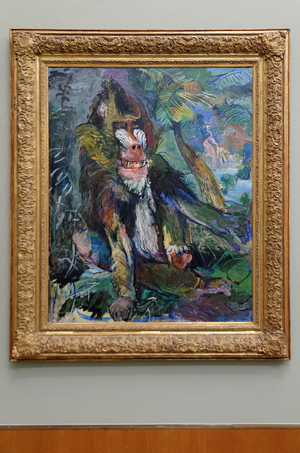 "Le mandrill" (Oskar Kokoschka - 1926)