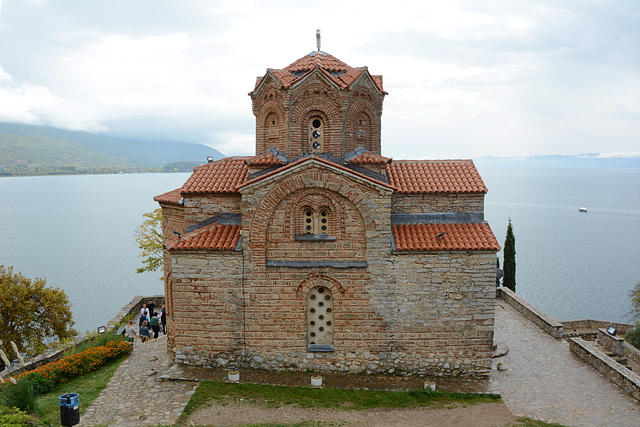 North Macedonia, Ohrid, Church of Saint John the Theologian