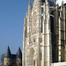 La Cathédrale de Beauvais et l'entrée du Palais épiscopal