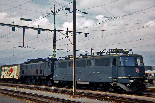 1972 Ae3-6-II Ae4-6-III Yverdon