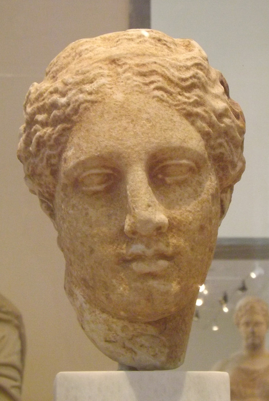 Female Head (Possibly Hygieia?) from Telea in the National Archaeological Museum of Athens, May 2014