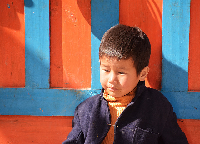 Tibetan boy