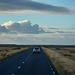 the road back to Reykjavik
