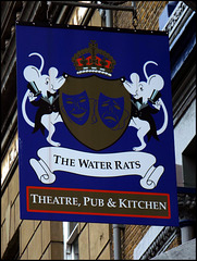 The Water Rats pub sign