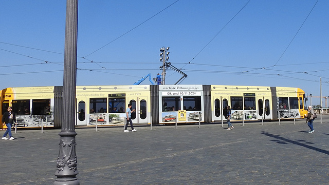 Straßenbahn in Dresden