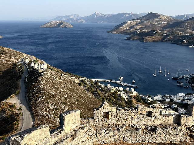 View from Pandeli Castle.