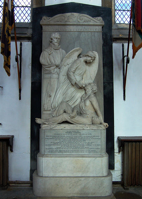 Memorial to Thomas Ferres (d1831), Holy Trinity Church, Kingston upon Hull