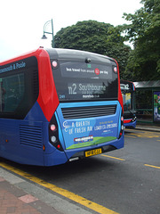 DSCF3669 More Bus 249 (HF18 CJJ) in Bournemouth - 27 Jul 2018