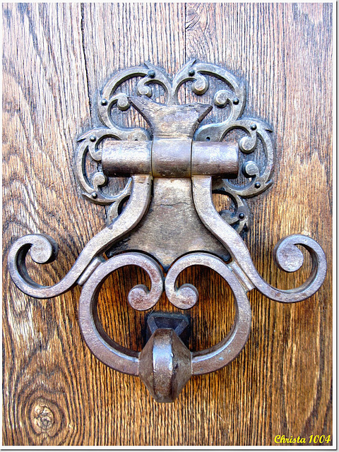 Knock, knock... a true work of art