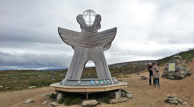 Am Polarkreis bei Rana, Norwegen