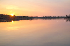 sun rising over Science Centre 3