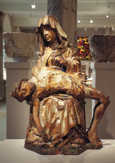 Pieta in the Princeton University Art Museum, April 2017