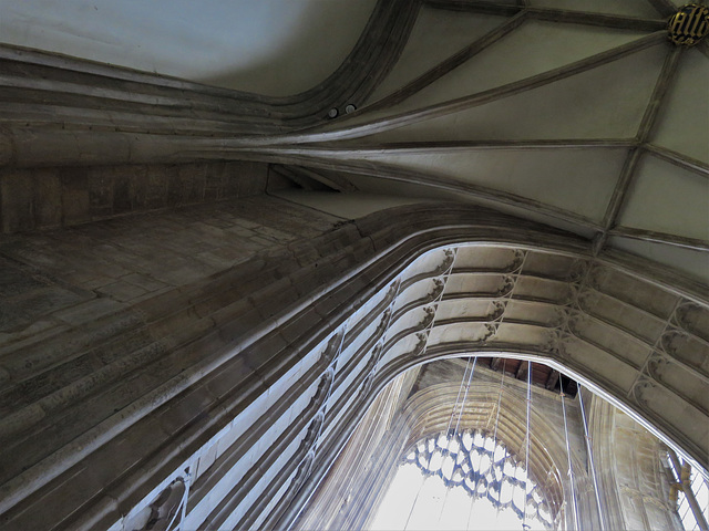 croyland abbey church, lincs, c15 tower