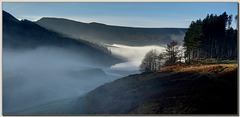 Dove Stones in the mist