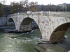 Cestio Bridge (46 BC) over Tiber River.