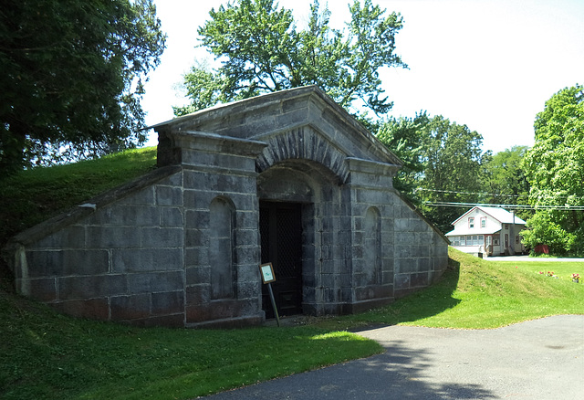 Prospect Hill cemetery vault