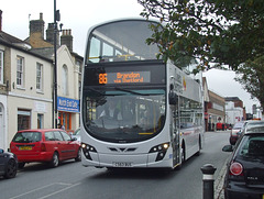 Coach Services (Thetford) CS63 BUS in Bury St. Edmunds - 23 Oct 2017 (DSCF0106)