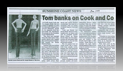 Tom banks on Cook and Co