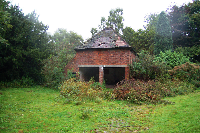 Hayes Lodge, Hopwas, Staffordshire (Shortly before Demolition)