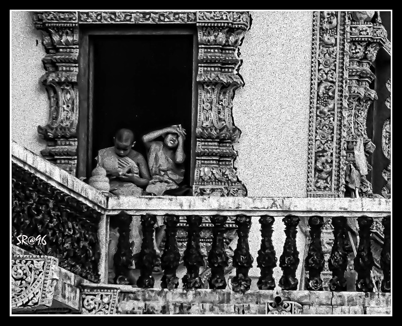 Monks in Training Thailand