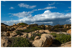 Stones and clouds