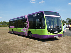Ipswich Buses 97 (YJ12 GWO) at Stonham Barns 'Big Bus Show' - 14 Aug 2022 (P1130018)