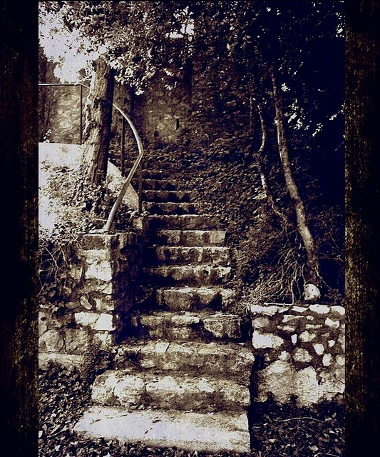 Escalier à Mirmande (26)**********
