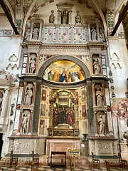 Verona 2021 – Sant’Anastasia – Altar of the Manischalchi family