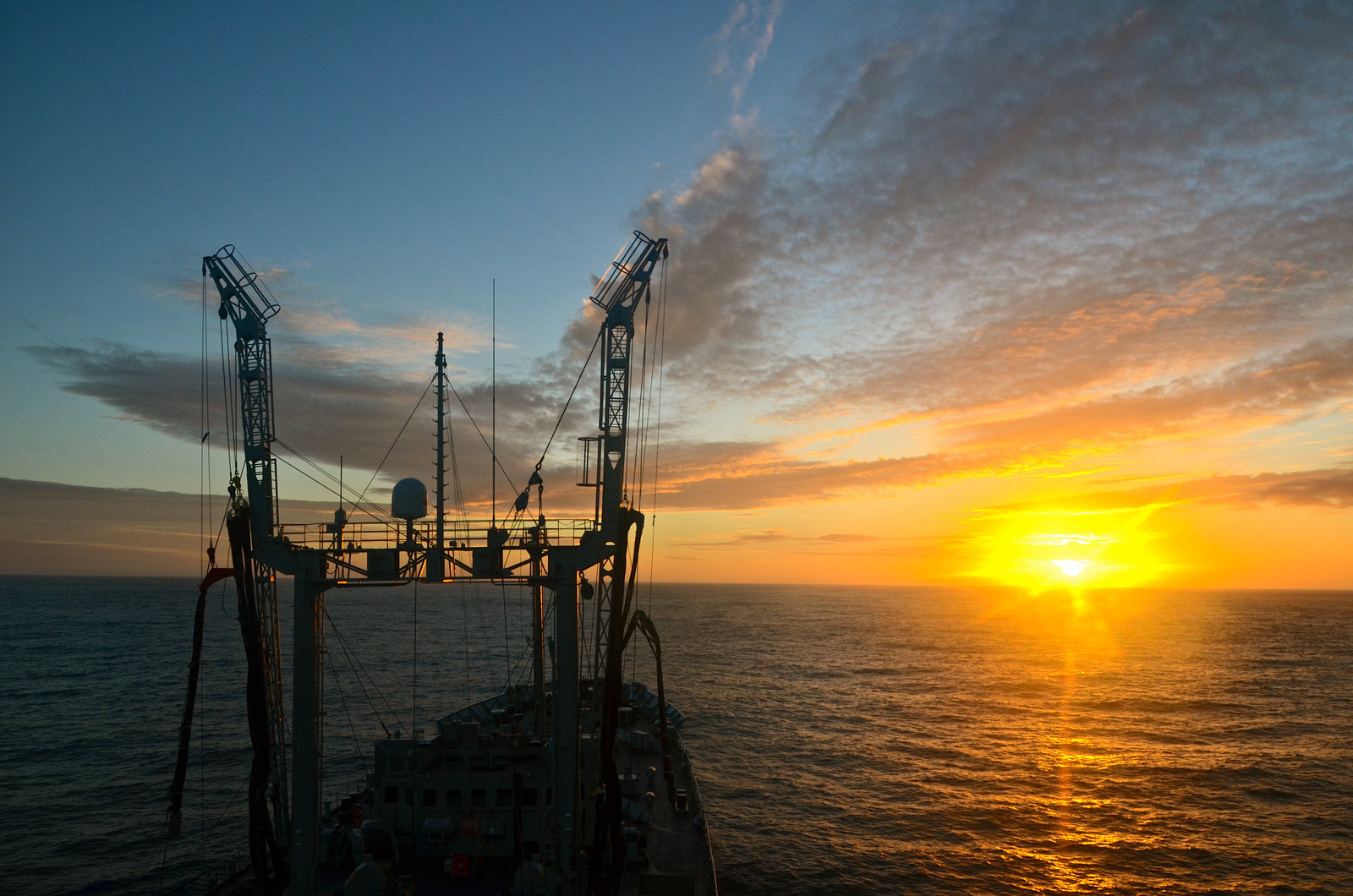 RFA GOLD ROVER sunset