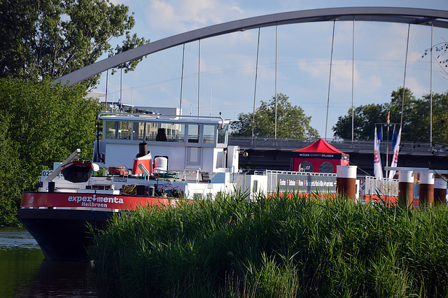 Experimenta Heilbronn, das Flussschiff ist auch an der BUGA vertreten