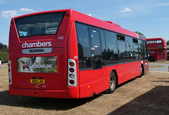Chambers (Go-Ahead) 455 (AN61 LAN) at Stonham Barns 'Big Bus Show' - 14 Aug 2022 (P1130044)