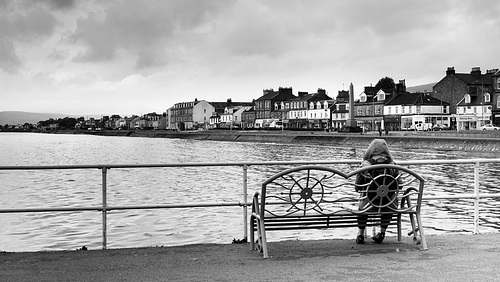 Helensburgh viewed from the Pier