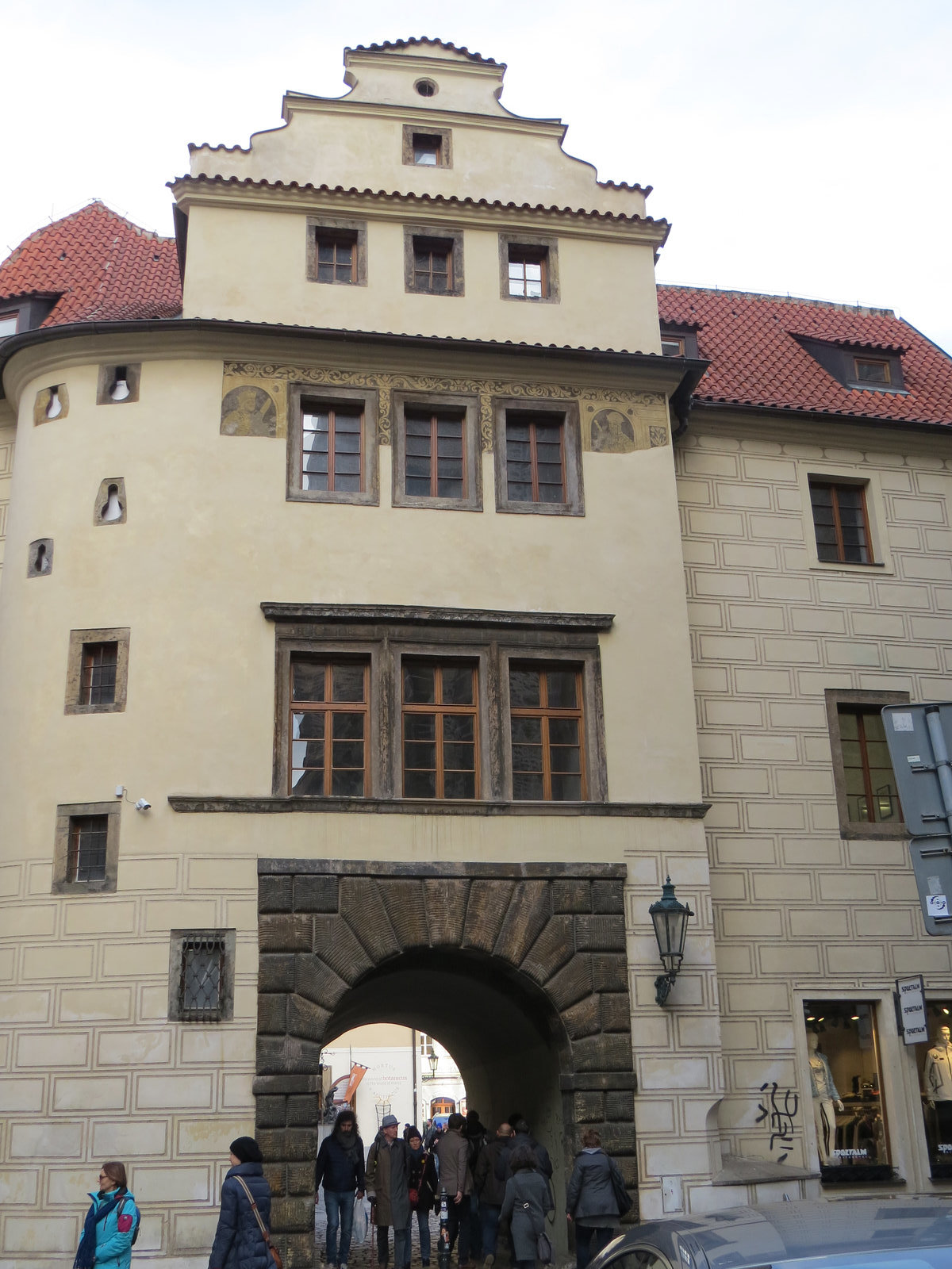 Prague, hôtel de ville.