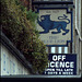 The Blue Lion pub sign