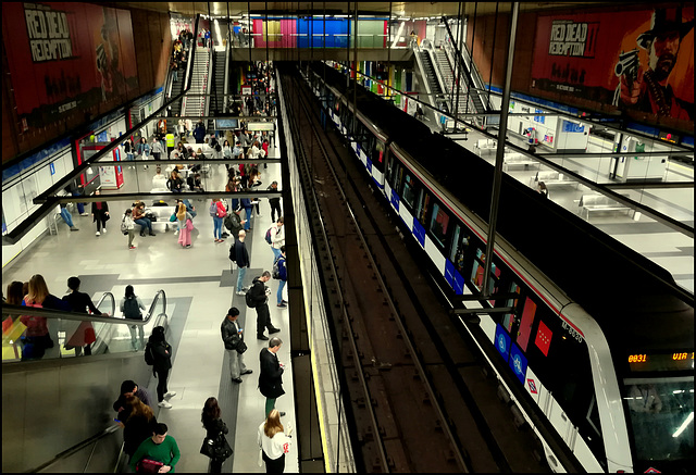 Moncloa metro station