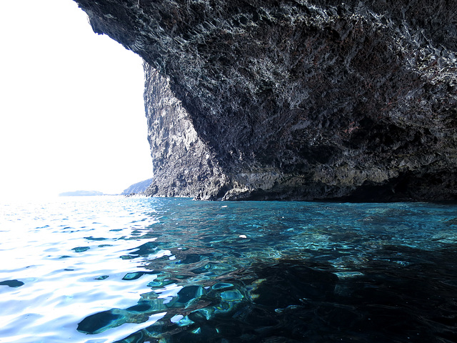 Los Gigantes Cliffs Cave